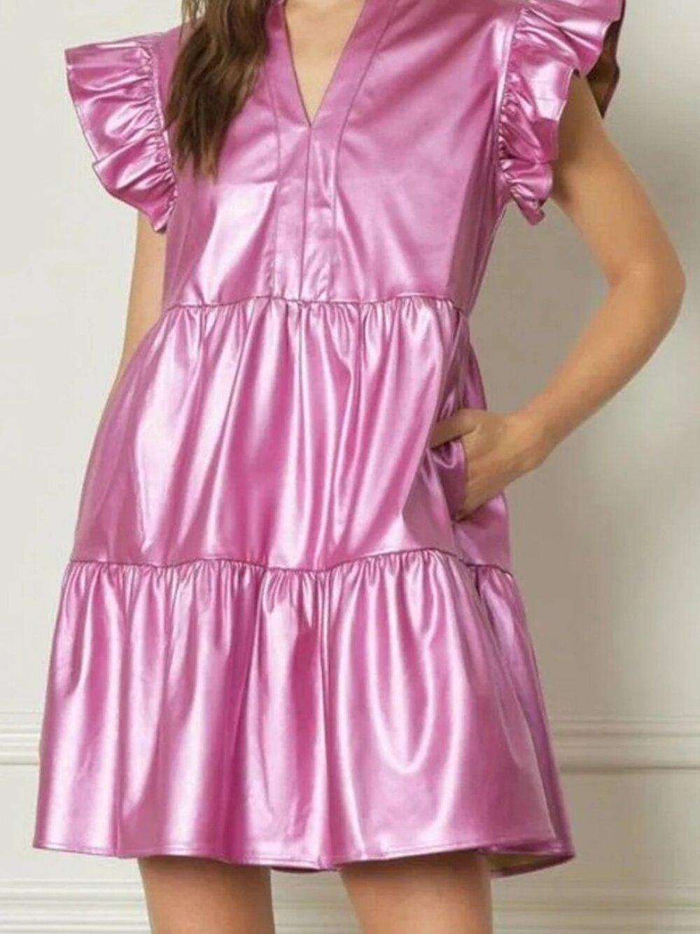 Adorable Metallic Party Dress